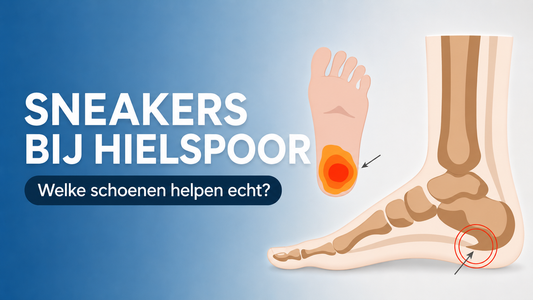 Sneakers bij hielspoor: welke schoenen helpen echt?