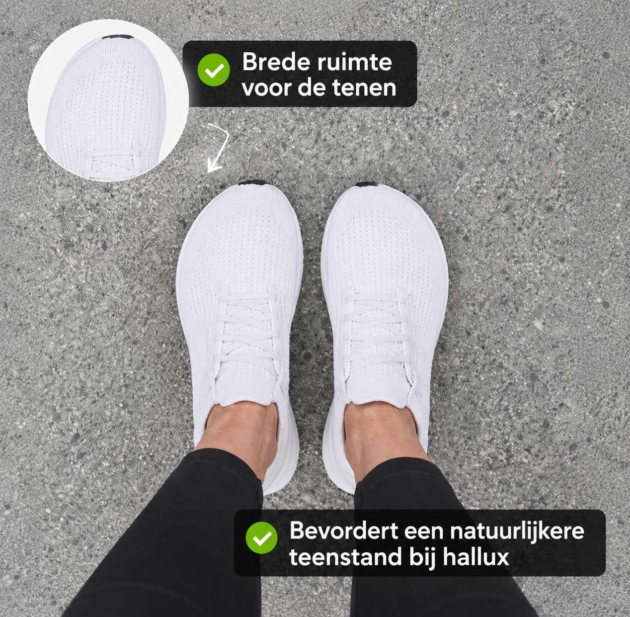 Orthonell_Support_Active__orthopedische_schoen_kleur_wit_brede_teen_ruimte