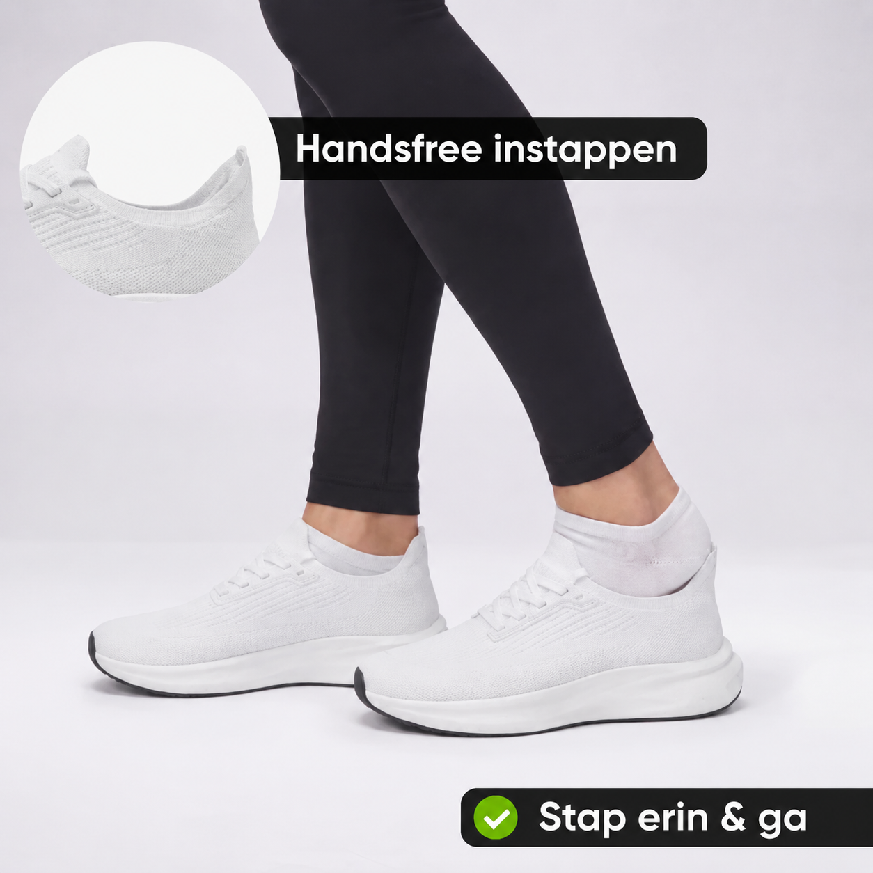 Orthonell_Support_Active__orthopedische_schoen_kleur_wit_handsfree instappen