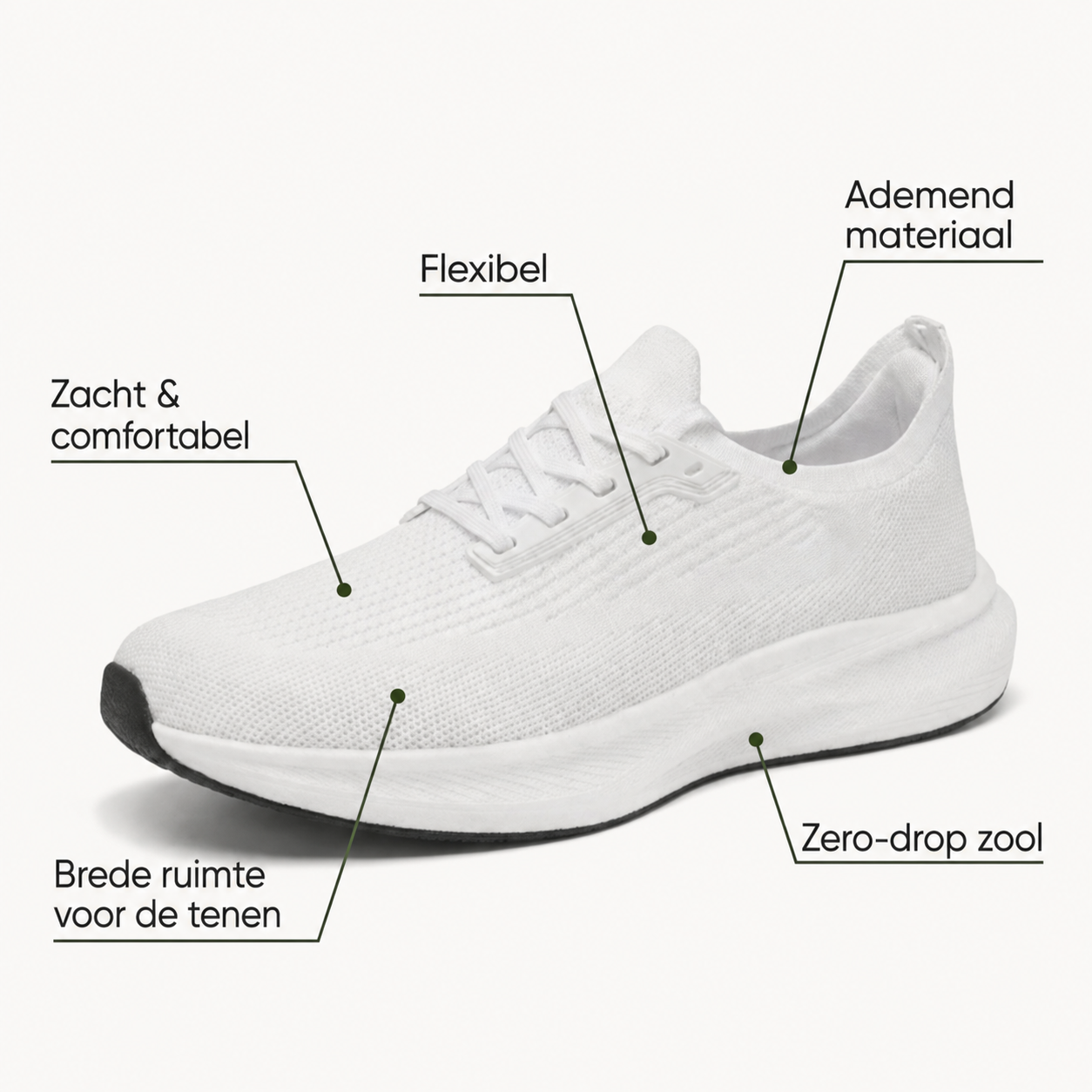 Orthonell_Support_Active__orthopedische_schoen_kleur_wit